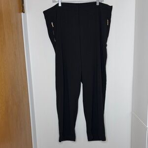 Lane Bryant Size 18/20 Gold Zipper Pockets